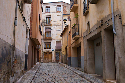 Cobbled street, Falset Cobbled street, Falset